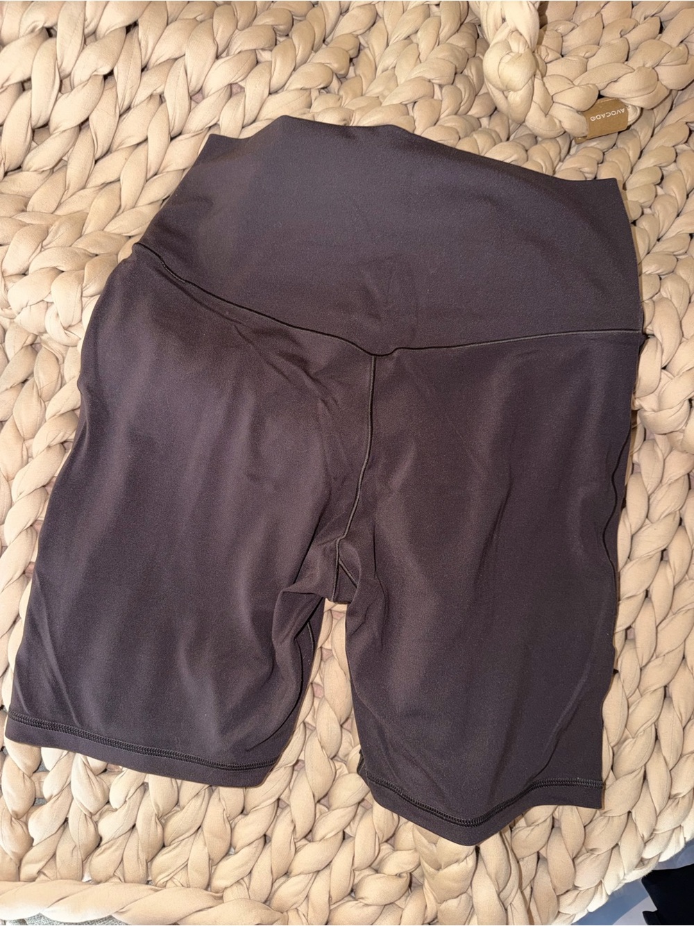 aerie Brown Pocket Bike Shorts